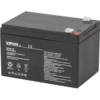 REBEL Vipow Gelakku AGM Gelakkumulator Ersatzbatterie Gel Akku Batterie (12V 14Ah)