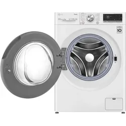 LG Waschmaschine F4WV709P1E mit 9 kg Kapazität |Steamfunktion | Inverter Direct Drive: energieeffizienter, langlebiger und leiser Motor | EEK A
