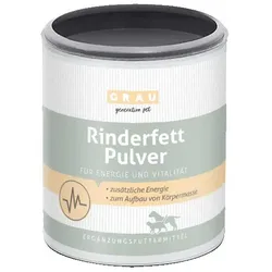 grau Rinderfett-Pulver Nahrungsergänzung 50 Gramm