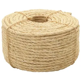 vidaXL Seil 100% Sisal 8 mm 250 m