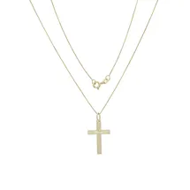 FIRETTI Kette mit Anhänger Schmuck Geschenk Gold 333 Halsschmuck Halskette Goldkette Venezianer gelb|goldfarben