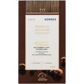 Korres Arganöl Haarcoloration 7.17 blond beige 145 ml