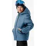 Skijacke Kinder Piste - 100 warm blau blau 164 cm 14J