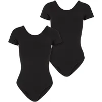 URBAN CLASSICS Shirtbodies Schwarz XS