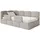 Selsey Jugendbett Cloudy 90 x 200 cm Kiefer schwarz greige