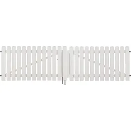 T&J LIGHTLINE Kunststoff Doppeltor weiß