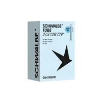 Schwalbe Fahrradschlauch SCV19  27.5/29x1.50-2.40" 40/62-584/635 60mm schwarz