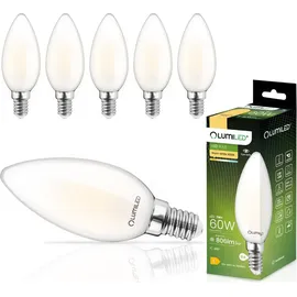 Lumiled LED-Lampe B35 E14 7 W 3000K warmweiß 6 St.