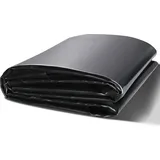 Vevor Teichfolie, 10 x 15 Fuß, 45 mm Dicke, biegsame Teichfolien aus EPDM-Material, leicht zu schneidende Unterlage für Fisch- oder Koi-Teiche, W... - Schwarz