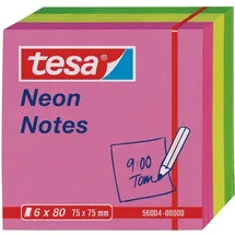 Tesa Notes 75x75mm assortiert