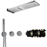 Herzbach MODUL7 Duschsystem, Thermostat, 70.703711.1.01 537x165mm Multi 2 Chrom