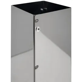 Grillpeter Verlängerungsrohr Edelstahl 0,40 m Silber