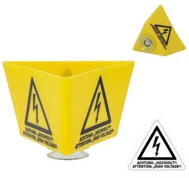 Warnschild, elektrische Spannung