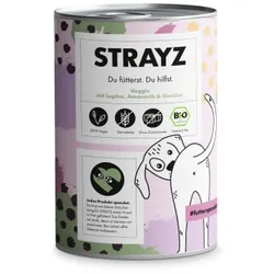 STRAYZ BIO 6x400g Veggie Lupine mit Amaranth & Gemüse