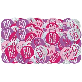 Unique Konfetti 14 g Rosa/Silber