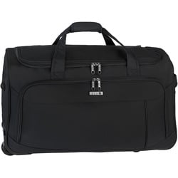 d&n Travel Line Reisetasche 32 cm   2 Rollen - Schwarz