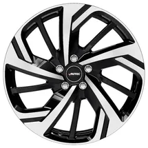 Autec Rixon 9,5 x 19 5 x 114,3 ET45 Schwarz poliert