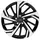 Autec Rixon 9,5 x 19 5 x 114,3 ET45 Schwarz poliert