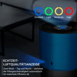Rowenta Pure Air Compact blau/schwarz