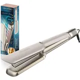 Cecotec Air Lisse Champagne Warmluft-Haarglätter. 600W, Ionen-Technologie, Keratin Arganöl, 3 Modi und BLDC-Motor, für alle Haartypen, 3 Temperaturen und 3 Geschwindigkeiten