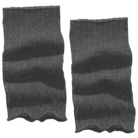 LAVANA Stulpensocken 3 Paar Grau/Schwarz Einheitsgröße