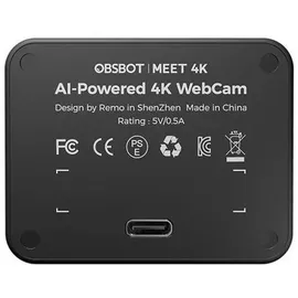 OBSBOT Meet 4K Schwarz