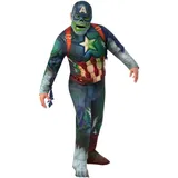 Marvel Captain America Zombie Erwachsene Kostüm