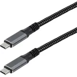 Maxtrack USB-C 2 m Schwarz