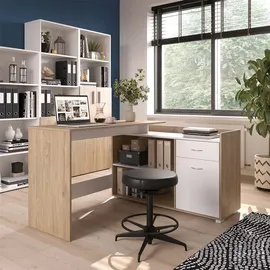Vicco Noira, Sonoma, 135 x 77 cm mit Schublade, Model 50117 - Braun