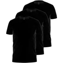 Ammann Unterhemd AMMANN "3er Pack Shirt 1/2 Arm Day Modern / Close to you", Herren, Gr. 7, N-Gr, schwarz, Obermaterial: 93% Baumwolle CO. 7% Elasthan EL., Unterhemden Unterhemd