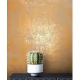 Newroom Vliestapete Oriel 0,53 m x 10,05 m 0 g Gold/Grau/Orange