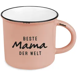 GRAFiK WERKSTATT Becher Vintage Beste Mama der Welt