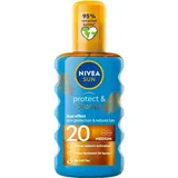 NIVEA Sun Protect & Bronze Tan Oil SPF20 200ml