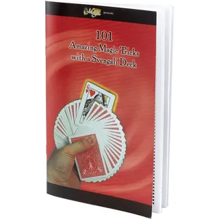 Bristol Novelty Fun Play Party Prop 101 Amazing Magic Tricks With A Svengali Deck Booklet One Size Multi