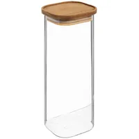5five simply smart 5five - bocal glas deckel akazie