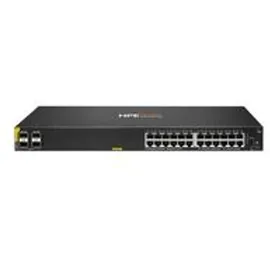 HP HPE Aruba Networking CX 6100 24G Class4 PoE 4SFP+ 370W Switch, 24 x 10/100/1000, Managed L3, Gigabit Ethern...