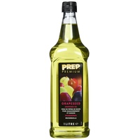 PREP PREMIUM Traubenkernöl 1 x 1000 ml PET mildes, geschmacksneutrales Öl, rohkostqualität natürlicher Geschmack für Pfannengerichte Saucen & Marinaden, sehr hoch erhitzbar