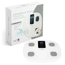 nah-vital Smart 6V Körperanalysewaage Weiß