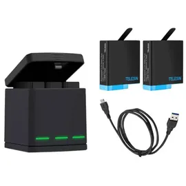 TELESIN GP-BNC-801 GoPro Hero 8 - 2 Akkus