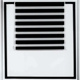 CLP Doppelrollo schwarz/95x150 cm