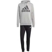 adidas Big Logo Terry Trainingsanzug Herren Trainingsanzug, grau - S