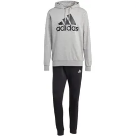 adidas Big Logo Terry Trainingsanzug Herren Trainingsanzug, grau - S