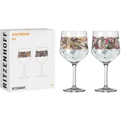 Ritzenhoff Gin-Gläser Schattenfauna 720 ml 2er Set