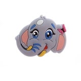 SO-TECH® Möbelknopf Kindermöbelknopf Elefant aus Gummi, Knopf Knauf für Kinderzimmer incl. Schraube