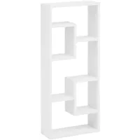 Wohnling Wandregal 36 x 15 x 90 cm Weiß