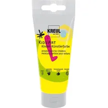 Kreul Kids Art Kinder-Künstlerfarbe Primärgelb 75 ml Tube,