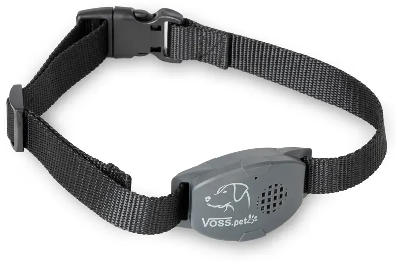 VOSS.pet Anti-Bell Halsband „AB Sonic“, Ultraschall-Halsband zur Abgewöhnung des Bellens bei Hunden