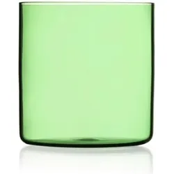Becher Glas Grün Sammlung Extra Light Zylinder Farbe 31 cl
