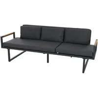 Siena Garden 3-er Loungesofa Calera Verstellbar 90,3x 219 x