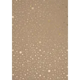 Baier & Schneider Heyda Naturkarton 50x70cm 220g Sterne go